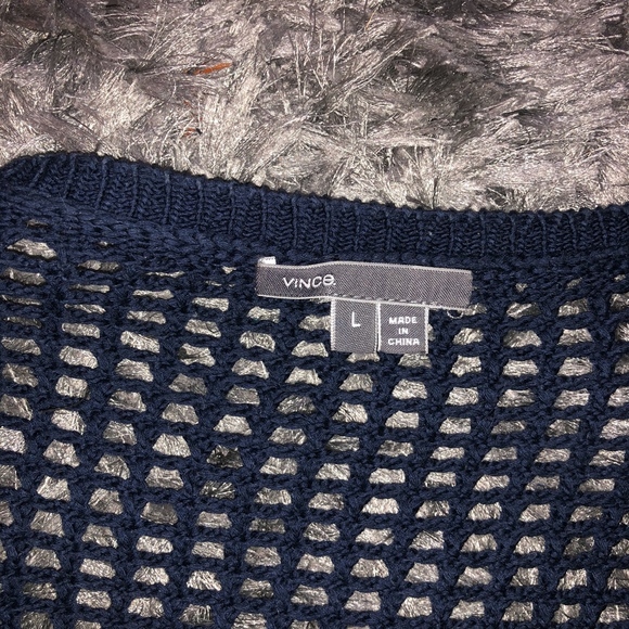 VINCE Navy Sweater! - Picture 2 of 2